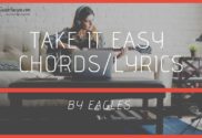 take it easy chords