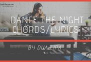 dance the night chords