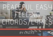peaceful easy feeling chords